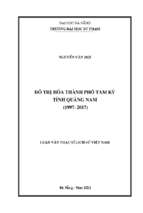 Đô thị hóa thành phố tam kỳ tỉnh quảng nam (1997–2017)_1