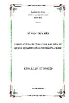 Nghiên cứu tách tổng oxide đất hiếm từ quặng monazite bằng phương pháp base.