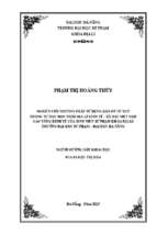 Nghiên cứu phương pháp sử dụng bản đồ tư duy trong tự học phần địa lí kinh tế   xã hội việt nam các vùng kinh tế của sinh sư phạm khoa địa lí trường đại học sư phạm   đại học đà nẵng.