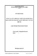 Nâng cao độ chính xác biên dạng bánh răng bằng phương pháp bù sai số trên máy cắt dây dk7732