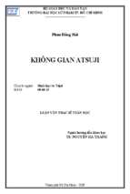 Không gian atsuji