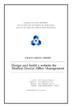 Design and build a website for medical doctor office management 