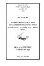 Nghiên cứu phân hủy thuốc nhuộm rhodamine b bằng phương pháp fenton oxalat với phức sắt oxalat được chiết từ bùn đỏ.