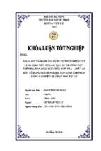 Khảo sát và đánh giá dụng cụ thí nghiệm vật lý do giáo viên tự làm tại các trường thpt trên địa bàn quận hải châu, sơn trà   chế tạo một số dụng cụ thí nghiệm đơn giản góp phần nâng cao hiệu quả dạy học vật lý...