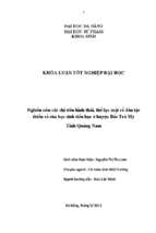 Nghiên cứu các chỉ tiêu hình thái, thể lực một số dân tộc thiểu số của học sinh tiểu học ở huyện bắc trà my tỉnh quảng nam.