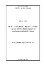 Quản lý công tác xã hội hóa giáo dục tại các trường trung học cơ sở huyện ngọc hiển tỉnh cà mau_1