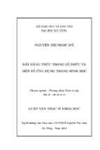 Bất đẳng thức trong số phức và một số ứng dụng trong hình học..