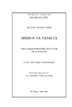 Môđun và vành c2..