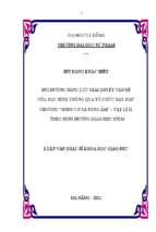 Bồi dưỡng năng lực giải quyết vấn đề của học sinh thông qua tổ chức dạy học chương “sóng cơ và sóng âm” – vật lí 12 theo định hướng giáo dục stem_1