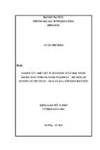 Nghiên cứu chiết sắt từ bùn đỏ để xử lý màu thuốc nhuộm hoạt tính colvazoi yellow lc 3rn bằng hệ fenton cải tiến fe(iii)   oxalat  h2o2  ánh sáng mặt trời.