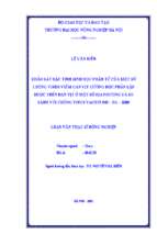 Khảo sát đặc tính sinh học phân tử của một số chủng virus viêm gan vịt cường độc phân lập được trên đàn vịt ở một số địa phương và so sánh với chủng virus vaxin dh – eg – 2000