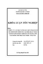 Nghiên cứu lựa chọn và ứng dụng một số bài tập bổ trợ chuyên môn nhằm nâng cao hiệu quả kỹ thuật hai bước lên rổ trong môn bóng rổ cho học sinh nam trường trung học phổ thông phan châu trinh   tp đà nẵng.