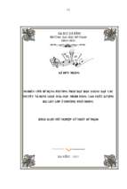 Nghiên cứu sử dụng phương pháp dạy học giảng dạy các học thuyết và định luật hóa học nhằm nâng cao chất lượng bài lên lớp ở trường phổ thông.