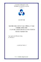 Nghiên cứu giải pháp gia cường đất nền sử dụng móng nêm 