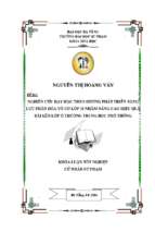 Nghiên cứu dạy học theo hướng phát triển năng lực phần hóa vô cơ lớp 11 nhằm nâng cao hiệu quả bài lên lớp ở trường trung học phổ thông.