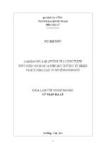 Nghiên cứu ảnh hưởng của công trình thủy điện serepok 4a đến môi trường tự nhiên và đời sống dân cư huyện buôn đôn