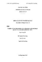 Nghiên cứu sự ảnh hưởng của nồng độ li lên phổ phát quang của vật liệu li2mgsio4 mn2+.....