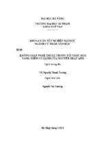 Không gian nghệ thuật trong tôi thấy hoa vàng trên cỏ xanh của nguyễn nhật ánh.