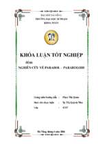 Nghiên cứu về parabol paraboloid..