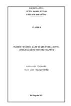 Nghiên cứu định danh vi khuẩn lelliottia amnigena bằng phương pháp pcr