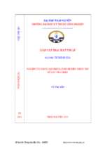 Nghiên cứu nâng cao chất lượng hệ điều chỉnh tự động tần số máy phát điện