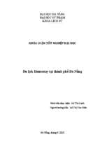 Du lịch homestay tại thành phố đà nẵng.