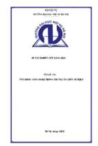 Ứng dụng công nghệ thông tin vào tổ chức sự kiện