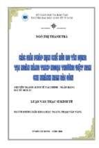 Các giải pháp hạn chế rủi ro tín dụng tại ngân hàng tmcp ngoại thương việt nam chi nhánh nam sài gòn