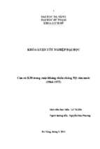 Căn cứ k20 trong cuộc kháng chiến chống mỹ cứu nước (1964 1975).