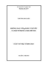 Không gian với g hàm cơ sở yếu và một số định lí khả mêtric.