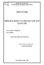 Điểm bất động của một số lớp ánh xạ đa trị