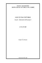 Lựa chọn chế độ cắt nhằh tăng tuổi bền của dao phay ngón phủ pvd tin sử dụng phay khuôn ép đúc áp lực skd61.