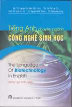 Tiếng anh chuyên ngành công nghệ sinh học ( song ngữ anh   việt)