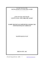 Nghiên cứu tính toán thiết kế đồ gá di động cho robot hàn hồ quang almega aii