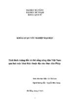 Tình hình ruộng đất và đời sống nông dân việt nam qua hai cuộc khai thác thuộc địa của thực dân pháp.