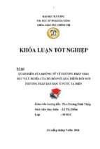 Quan điểm của khổng tử về phương pháp giáo dục và ý nghĩa của nó đối với quá trình đổi mới phương pháp dạy học ở nước ta hiện nay.