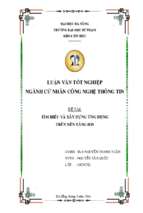 Tìm hiểu và xây dựng ứng dụng trên nền tảng ios..