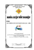 Quá trình anh xâm nhập ấn độ (1612   1805).