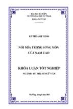 Nói mỉa trong sống mòn của nam cao.