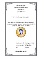 Ứng dụng gis và mô hình swat trong mô phỏng lớp dòng chảy mặt trên lưu vực sông bung phục vụ công tác quản lý lưu vực sông...