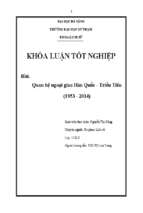 Quan hệ ngoại giao hàn quốc  triều tiên (1953 2014)..