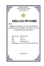 Nghiên cứu xây dựng thiết kế và xây dựng website hỗ trợ dạy học chương “chất khí” vật lý 10 cơ bản trung học phổ thông.