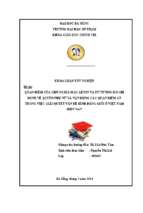 Quan điểm của chủ nghĩa mác lênin và tư tưởng hồ chí minh về quyền phụ nữ và vận dụng các quan điểm ấy trong việc giải quyết vấn đề bình đẳng giới ở việt nam hiện nay.