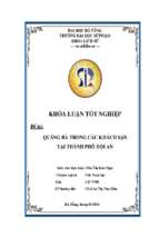 Quảng bá trong các khách sạn tại thành phố hội an.