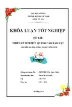 Thiết kế website quảng cáo rao vặt.