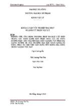 Nghiên cứu, ứng dụng phương pháp đo mặt cắt điện trong xác định ranh giới phân chia cục bộ theo hướng nam – bắc của nền địa chất tại khu vực phái sau giảng đường h1 của trường đại học bách khoa đà nẵng