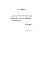 Tổ chức kế toán quản trị với việc tăng cường quản lý hoạt động kinh doanh trong các doanh nghiệp xây lắp việt nam