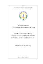 Các yếu tố ảnh hưởng đến việc theo học ngành điều dưỡng của sinh viên tại trường đại học điều dưỡng nam định