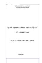 Quan hệ singapore   trung quốc từ 1990 đến 2010 57