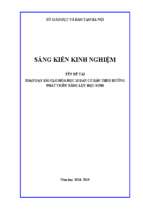 Skkn soạn dạy bài clo hóa học 10 ban cơ bản theo hướng phát triển năng lực học sinh